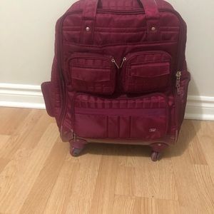 Lug puddle jumper travel tote wheeled carry on